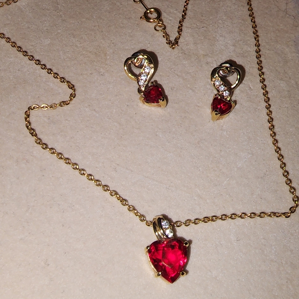 Heart Ruby Set - image 1
